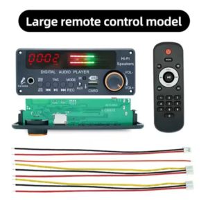 Digital Hifi Player MP3 Decoder Board with Bluetooth 5.3 USB AUX Card IR FM Radio TWS Pairing For Car Home Audio System