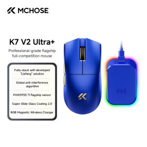 MCHOSE | Chuột Chơi Game Không Dây MCHOSE K7 V2 Ultra+ 50000 DPI PAW3955 Chuột Chơi Game Nhẹ Với Dual 8K HUB 59g Opto-electronic