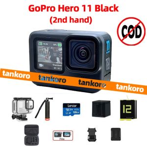 Orig GoPro HERO 11 Black 5.3K60FPS Ultra HD Videoเว็บแคมสตรีมมิ่งกล้องแอคชั่นแคมเมรากันสั่นไหว