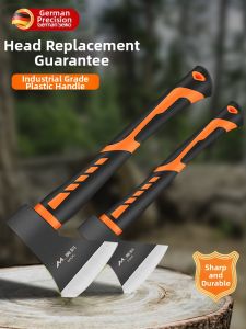 High Manganese Steel Hand Forged Axe for Cutting Trees and Wood Chopping