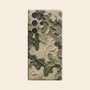 Camouflage Texture Luxury Fashion Full Lens Protective Case for Samsung Galaxy S26 S25 S24 A56 A36 Plus Ultra