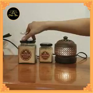 Bột Hoàng Đàn Lạng Sơn - Bột gỗ Hoàng Đàn loại mịn dùng cho lư xông trầm xông nhà làm thơm phòng thanh lọc không khí giảm stress đồ thờ cúng phong thủy - shop Diệu Tâm