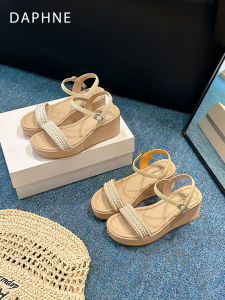 Daphne | Platform Summer Sandals with Strap
