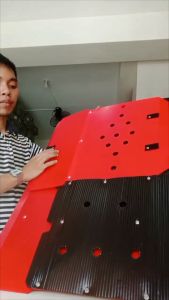 Double plastic derby box collapsible for chicken carrier