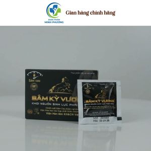 SÂM KỲ VƯƠNG hỗ trợ tăng cường chức năng sinh lý nam giới (hộp 4 viên)