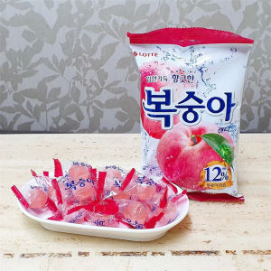 South Korea Import Snack Lotte Green Grape Peach Fruit Flavor Kids Candy Hard Candy Wedding Candy 153g
