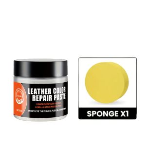 Leather Color Repair Paste - 30g White Shoe Repair Cream for Peeling Cracks & Scratches One Touch Quick Fix for Sneakers Bags