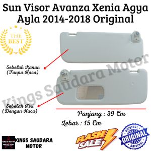 Sun Visor Agya Ayla Avanza Xenia 2014-2018 Original