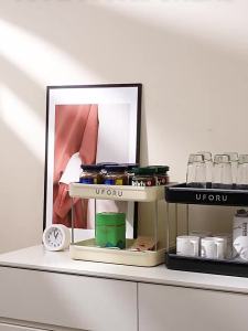 DOLANX | Dual-Layer Water-Draining Cup Organizer