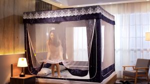 MISO Mosquito Tend Full Cover Mosquito Net Bed Kelambu Dewasa Single Queen King Kelambu & Privacy Curtain