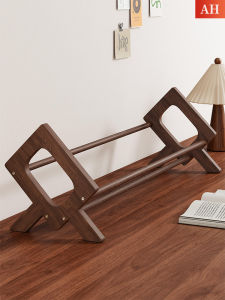 Creative Wooden Book End Simple Book Shelf