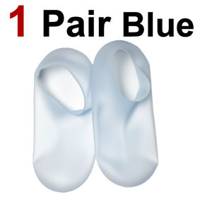 1 Pair Suitable Women Dry Cracked Feet Silicone Socks Available Multiple Colors for Moisturizing Cracked Feet