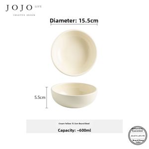 JOJO LIFE | Korean Style Ceramic Noodle Bowl