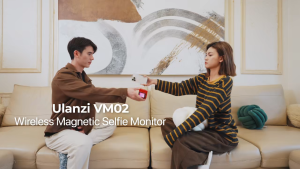 Ulanzi VM02 Wireless Magnetic Phone Rear Camera Selfie Mirror Monitor Screen for Mobile Smartphone