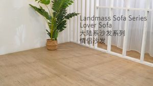 Natural Signature 5521AC-9 Landmass Ottoman (1pc)/Washable Fabric sofa/Bedroom footrest/Living room sofa w/solidwood 大地系沙发-脚凳 #SF