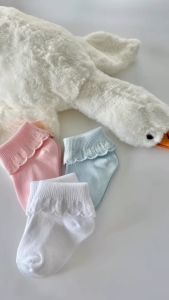 ถุงเท้าเด็ก เอลมีดาส elmidas ถุงเท้าเด็กรุ่น Lala - 3 pairs pack