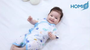 HOMIE 0-6m Bamboo Bodysuit Romper/Baby Romper/Easy Wear/Ribbon side tee shirt/breathable/comfortable