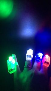 [Local Stock] LED Finger Light Glowing Dazzle Colour Bar Dance Mood lighting Festival Kid Birthday Party Concert Props