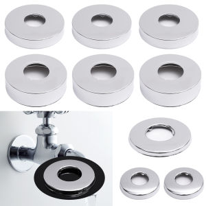 Polocat Useful Pipe Wall Covers Shower Kitchen Faucet Accessories Faucet Decorative Cover Flange Cover New Wall Flange Stainless Steel  Faucet Decor