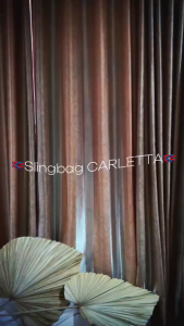 Tas Slingbag Wanita Import Bahan Premium Carletta / Tas cewek selempang Mini Tas kece Import Premium