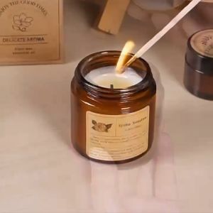 200g Soy Scented Candle Giveaway Scented Candle Souvenir Candle with Box Wedding Party Decor Ceremony Candle Set for Souvenir Gift