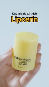 Son Dưỡng Môi Keo Ong CNP Laboratory Propolis Lipcerin Làm Hồng Giữ Ẩm Mềm Mịn Môi 15ml