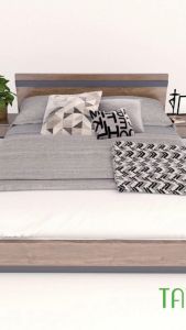 FREESHIP HCM - Giường Gỗ MDF Bệt Kiểu Nhật Tatana MDF004 - có thiết kế theo yêu cầu khách hàng