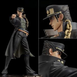 Bandai | 25cm 9.8 inch Anime Jotaro Kujo Figures Pvc Statue Desktop Ornamen Collection Statue Model Decoration Room Desk Toys Gifts