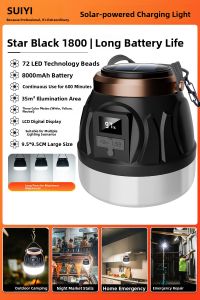 SUIYI | Super Bright LED Charging Light for Outdoor Camping and Emergency Use