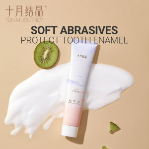 TEN-M JOURNEY ยาสีฟันสูตรปลอดฟลูออไรด์ ใช้ได้สำหรับหญิงตั้งครรภ์ ช่วยป้องกันฟันผุ บำรุงเหงือก ลดกลิ่นปาก ให้ลมหายใจสดชื่น เนื้อยาสีฟันอ่อนโยน ไม่ระคายเคือง