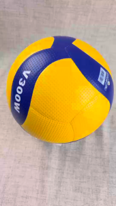 Original Mikasa V300W/V330W FIVB Official Leather Volleyball Ball Size 5 High Quality Sports Game Competition Training Bola