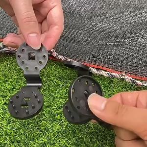 50Pcs Sunshade Net Fixing Clip Shade Greenhouse Shade Cloth Fix Clamp Fence Net Clip Garden AntiBird Netting Accessories