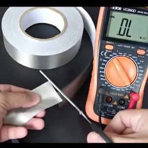 Faraday Tape Double Conductive Fabric Tape for Laptop Mobilephone LCD Repair EMI Shielding RF Signal Blocking