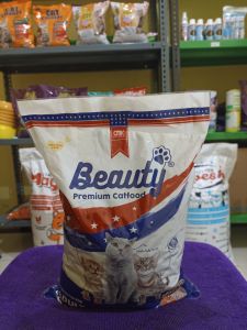 Kemasan 1 kg BEAUTY Premium Cat Food For Kitten Adult Makanan Kucing Kering rasa Chicken Salmon