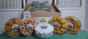 Hampers Kue Kering edisi Ramadhan isi 4toples Ukuran 250gr