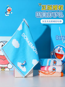 Khăn Mặt Trẻ Em Doraemon 100% Cotton Nguyên Chất Khăn Lau Mặt Mềm Không Rụng Thấm Hút Khăn Quấn Đầu Lớn Dùng Tại Nhà