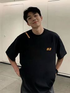 SUOSHE | Extra Large Size American Streetwear Cotton T-Shirt Mens