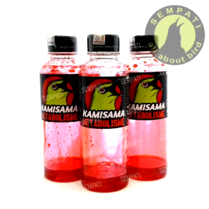 SEMPATI Free Gantungan Buah Kamisama Metabolisme Water Pakan Minuman Vitamin Burung Pleci Konin Sogon Ninja Suplemen Doping Burung Gacor Vitamin Dextro Pleci