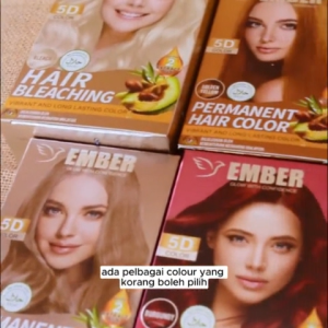 Ember Permanent Hair Color / Hair Bleaching (30ml /60ml)