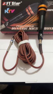 FT STAR MP-1000PRO Model Heavy Duty 10M Wire Microphone Free Microphone Foam