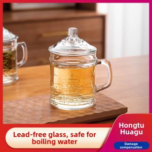 NERVISHI | Handle Tea Drinking Glass Cup