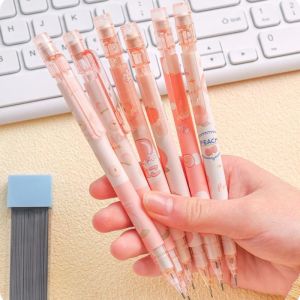 0.5mm Automatic Mechanical Pencil & Press Refill School Office Supplies