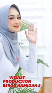 JILBAB SPORT & CASUAL BERGO HAMIDAH JERSEY PREMIUM SIZE S | KERUDUNG OLAH RAGA PET ANTEM HIJAB INSTAN BERGO DAILY TERBARU