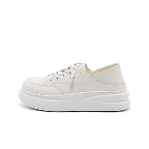 Hotwind | Leather Slip-on Platform Sneakers