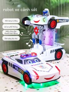 Đồ Chơi Trẻ Em Đồ Chơi Xe Điện Biến Hình Cảnh Sát Cho Bé Trai Và Bé Gái Đồ Chơi Giáo Dục Đồ Chơi Xe Hơi Đồ Chơi Mô Hình Cho Trẻ Em Từ 1-12 Tuổi