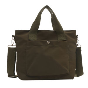New Large Capacity Canvas Tote Bag for Students Korean Style Shopping Commuting Womens Handbag Single Shoulder Crossbody Bag