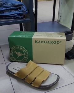 ( KANGAROO ) ORIGINAL / MENS GENUINE LEATHER / CASUAL SANDAL