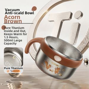 Supor | Vacuum Insulation Lightweight Easy Grip Feeding Bowl