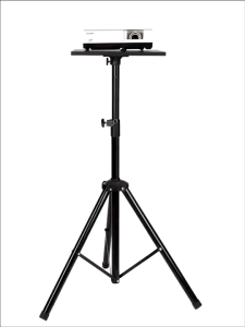 Portable Projector Presentation Stand Tripod Adjustable DJ Racks Laptop Stand 60-120cm Home Office Studio With Tray