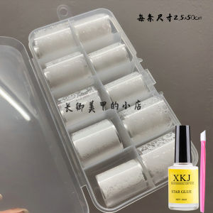 White Lace Nail Art Transfer Paper French Style Mesh Pattern Printing Paper for DIY Beauty Tools Any Skin Type Suitable